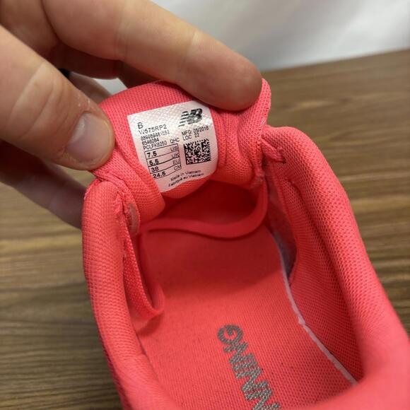 New Balance Womens 575 V2 W575RP2 Pink Running Shoes Sneakers Size 6.5 B - Picture 10 of 12